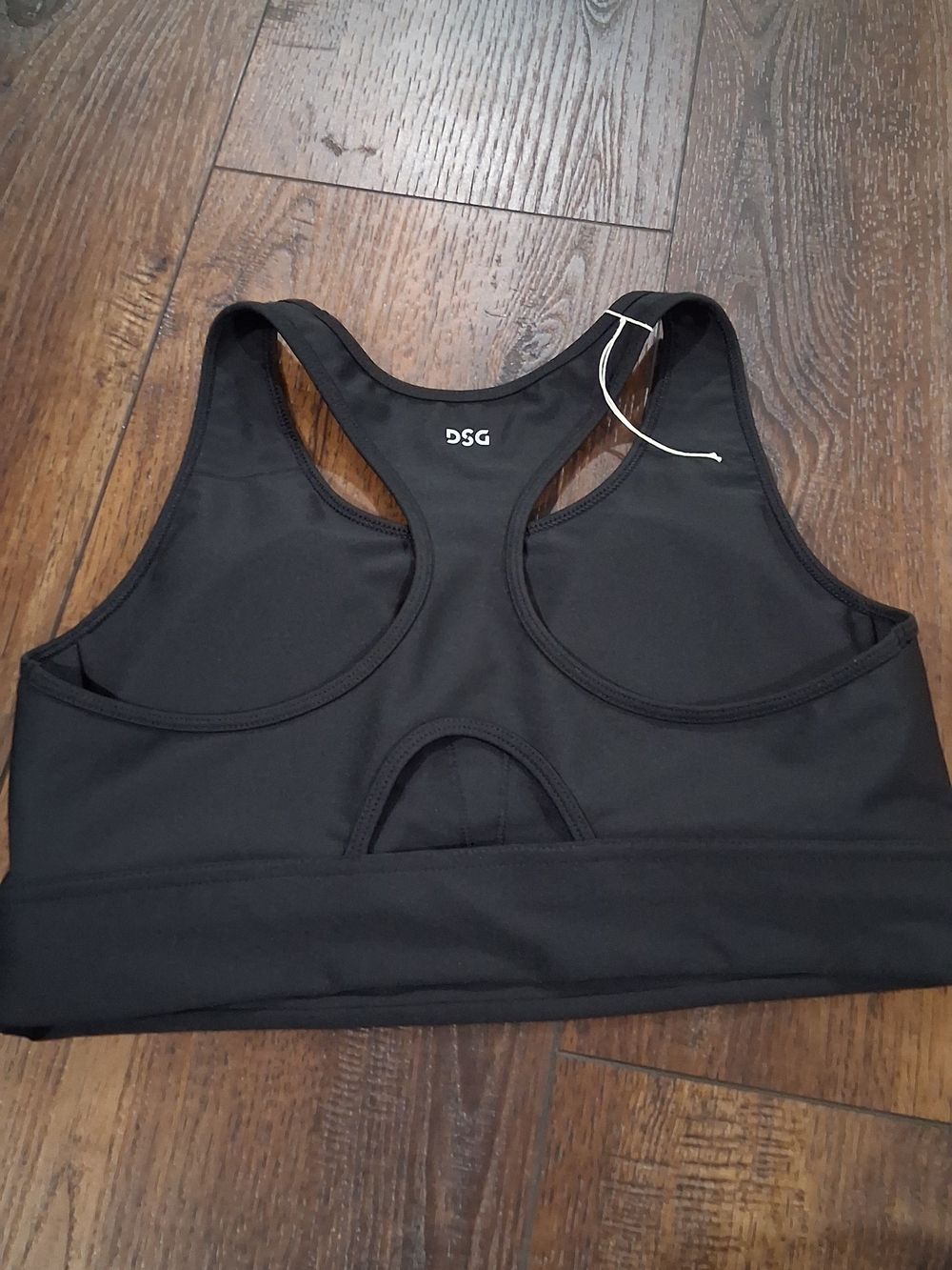 DSG Black Racerback Performance Sports Bra